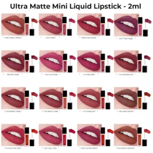 beauty glazed mini lipstick all shade