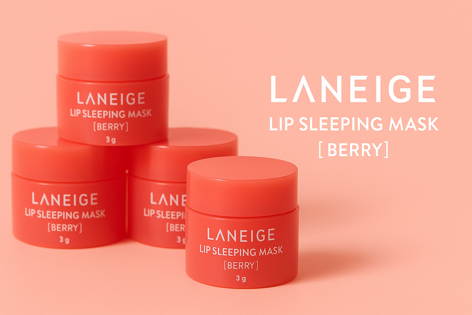 LANEIGE Lip Sleeping Mask - Authentic Cute Lip Balm